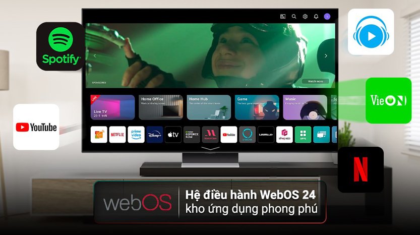 Xem thêm kích thước khác của tivi: Smart TV LG 50 Inch - Smart TV LG 75 Inch